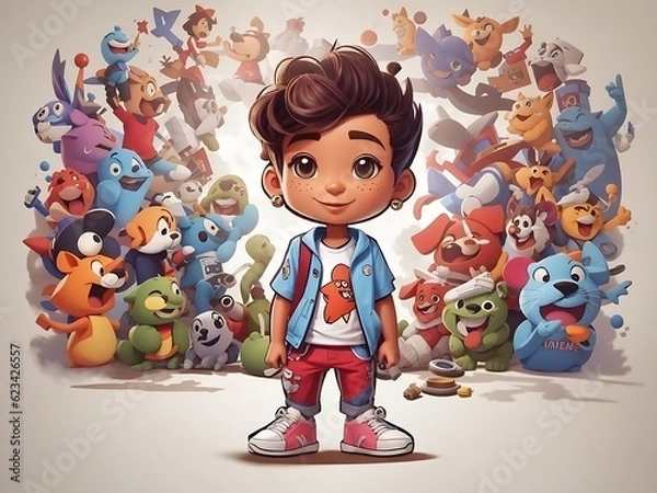 Fototapeta cartoon image