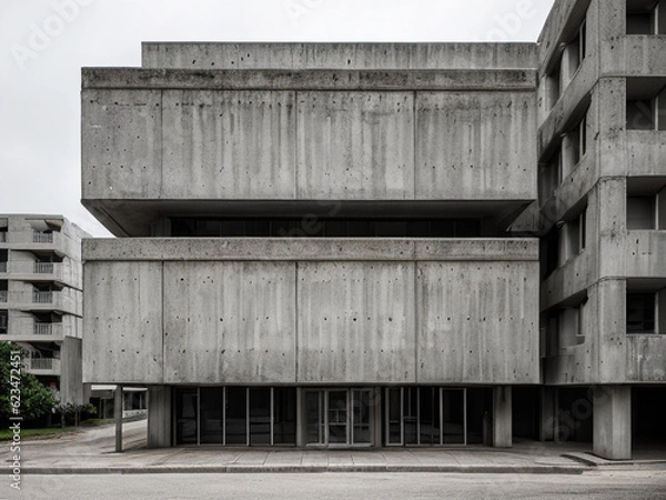 Obraz old abandoned warehouse