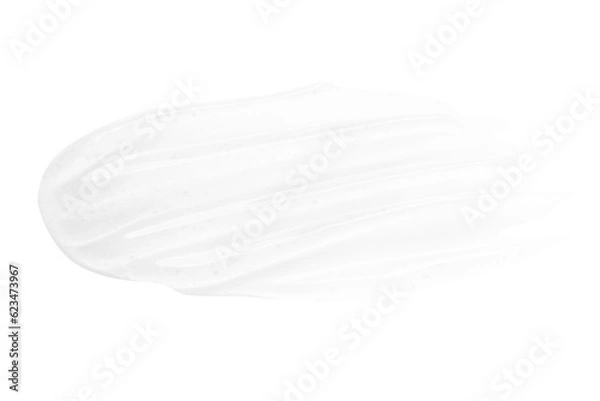 Fototapeta a swab of transparent gel without a background. PNG