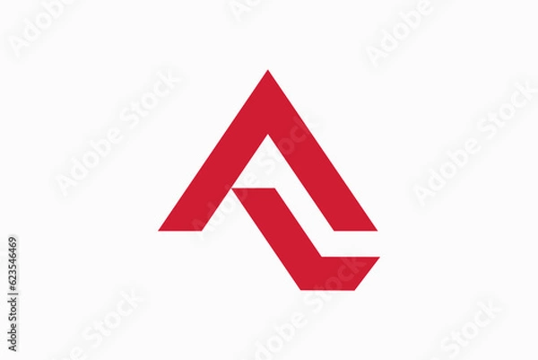 Obraz Initials  AL Vector Logo Premium 