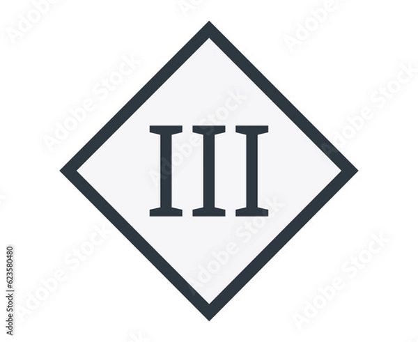 Obraz Class III Equipment Symbol
