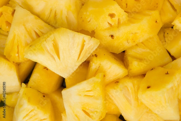 Fototapeta Pineapple slices