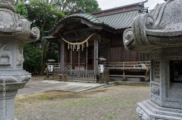 Obraz 島穴神社拝殿