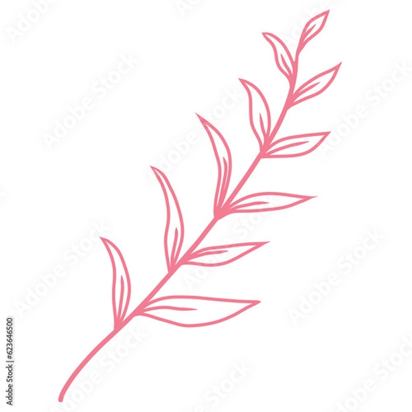 Obraz Pink tree branch 