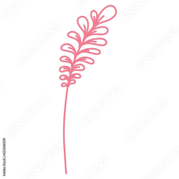 Obraz pink tree branch 