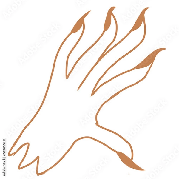 Obraz hand with fire