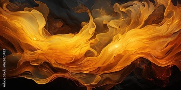 Obraz Abstract Illustration Background. Generative AI