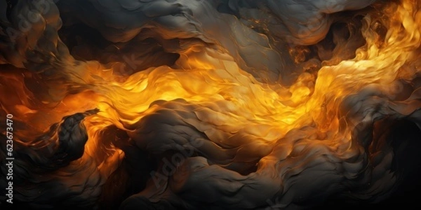 Obraz Abstract Illustration Background. Generative AI