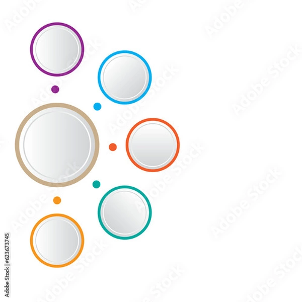 Fototapeta infographic chart design