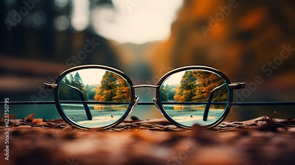 Obraz A Clear View into the Future created with Generative AI technology