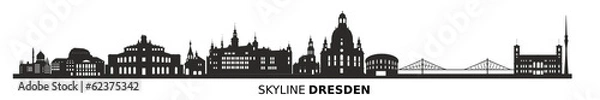 Obraz Skyline Dresden Sachsen