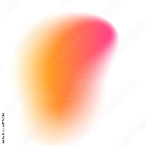 Fototapeta Pink Blurred Gradient Shape