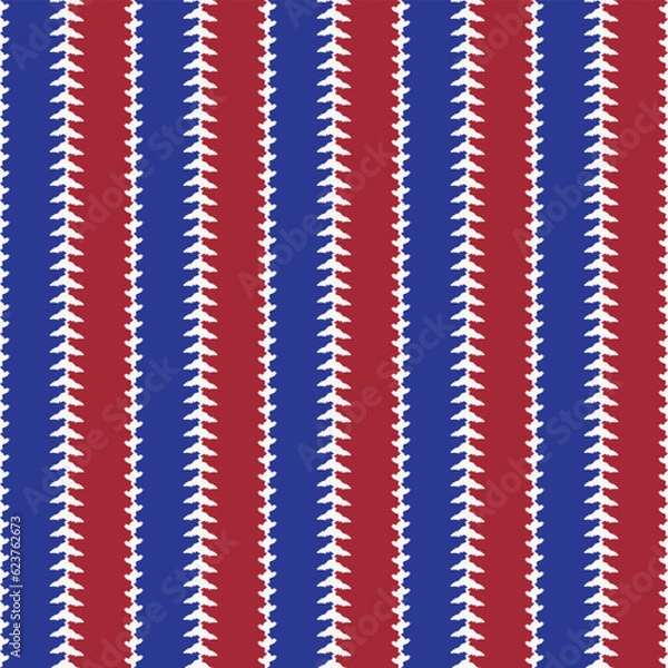 Fototapeta Red Textured seamless pattern design