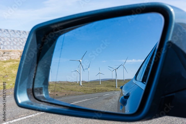 Fototapeta Windkraft