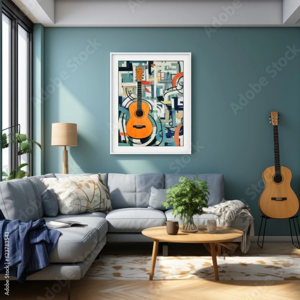 Fototapeta modern living room
