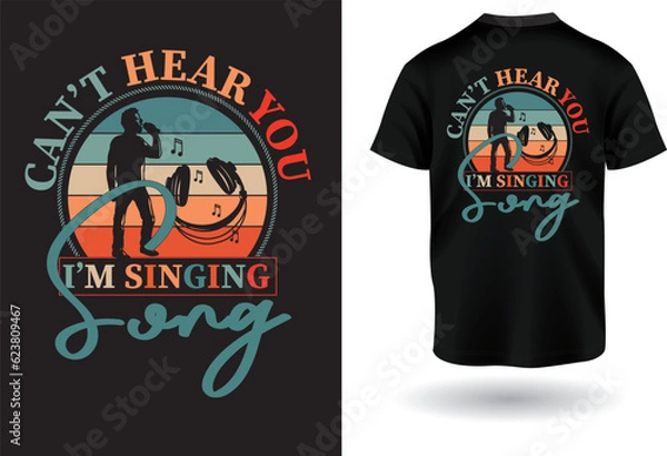 Obraz t shirt design template