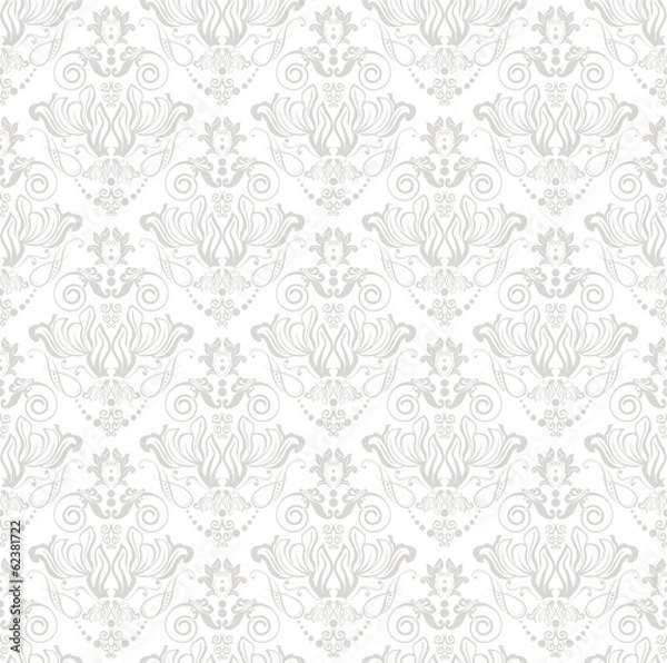 Fototapeta damask seamless pattern