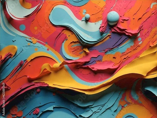 Fototapeta abstract colorful background