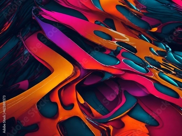 Fototapeta abstract colorful background