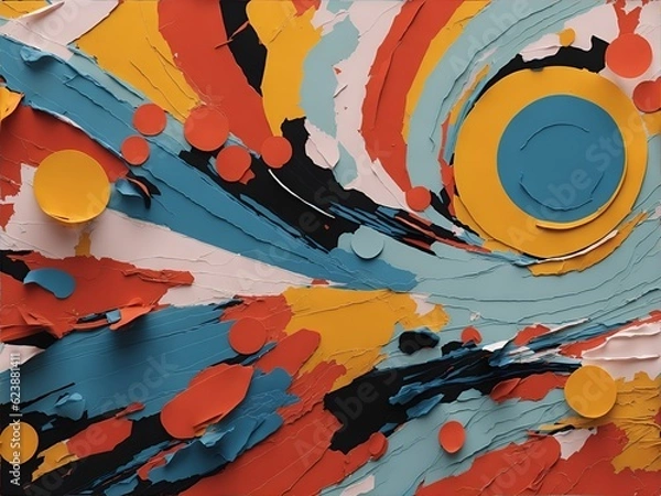 Fototapeta abstract colorful background