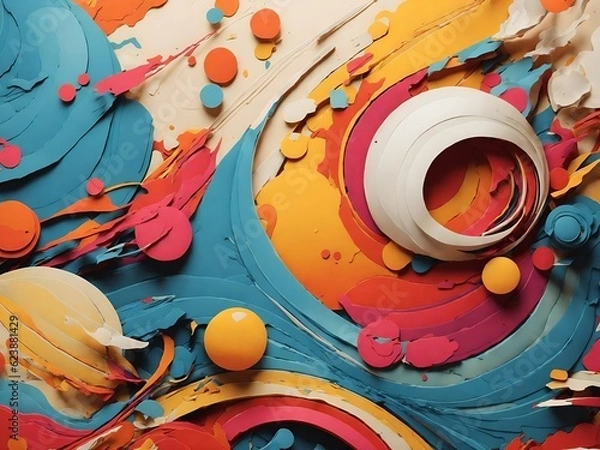 Obraz abstract colorful background