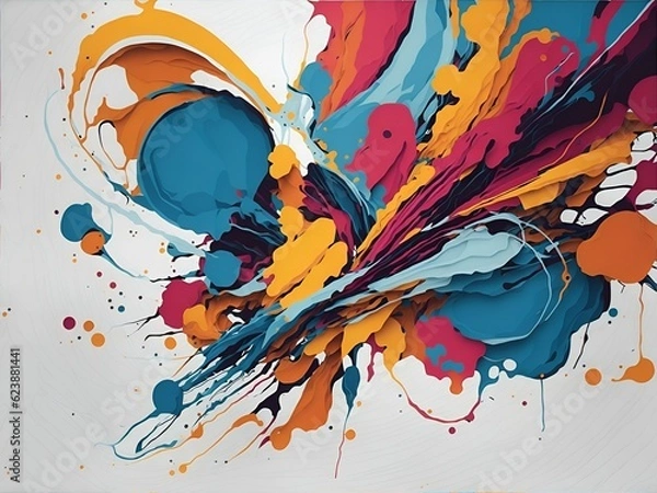 Fototapeta abstract colorful background