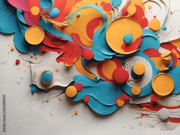 Fototapeta abstract colorful background