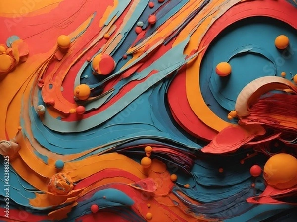 Fototapeta abstract colorful background