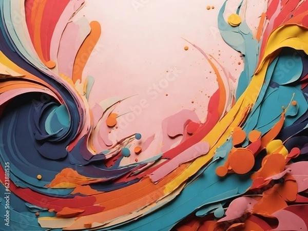 Fototapeta abstract colorful background