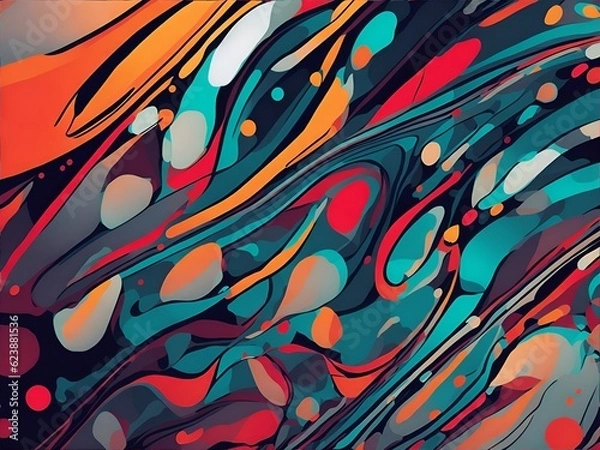 Fototapeta abstract colorful background