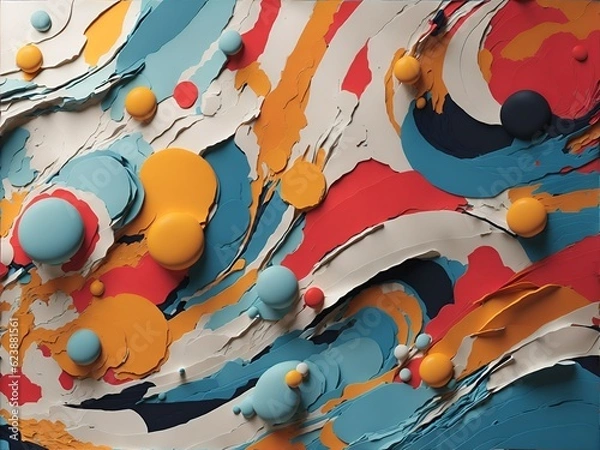 Fototapeta abstract colorful background