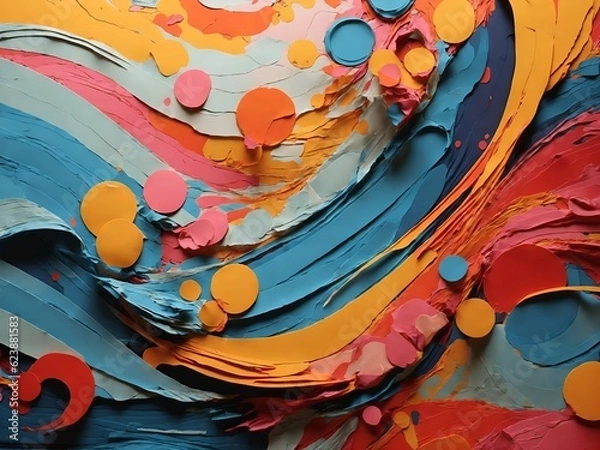 Obraz abstract colorful background