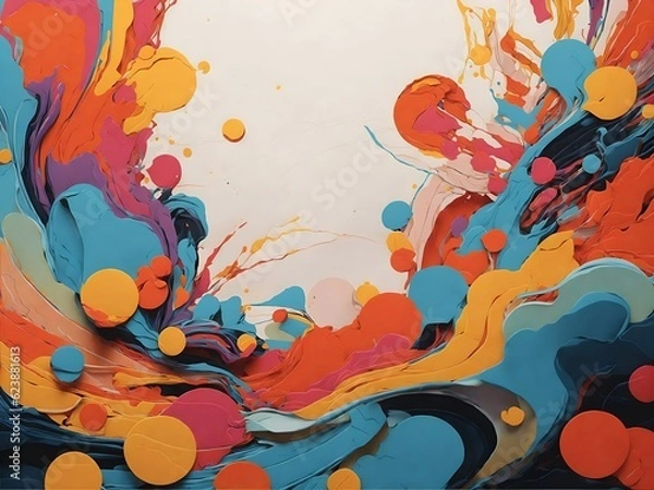 Fototapeta abstract colorful background