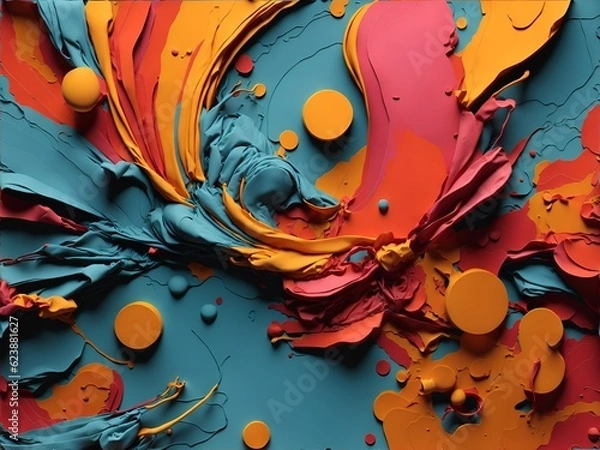 Fototapeta abstract colorful background