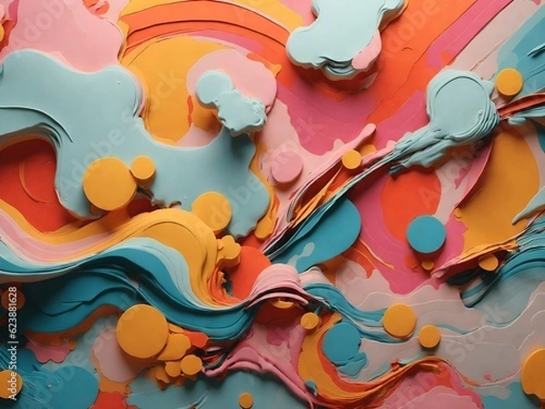 Fototapeta abstract colorful background