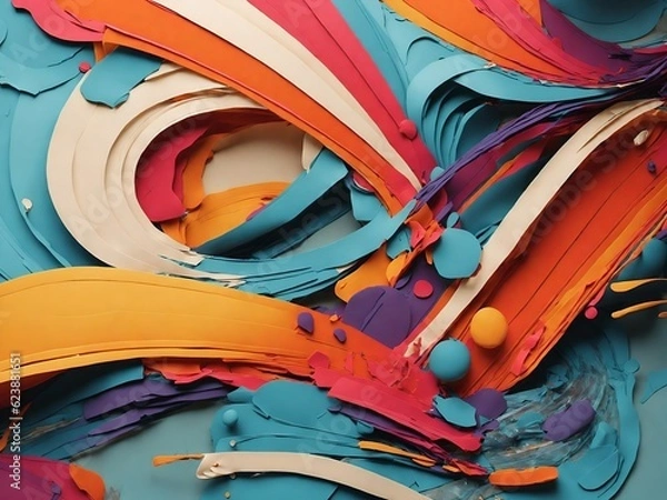 Fototapeta abstract colorful background