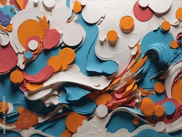 Fototapeta abstract colorful background
