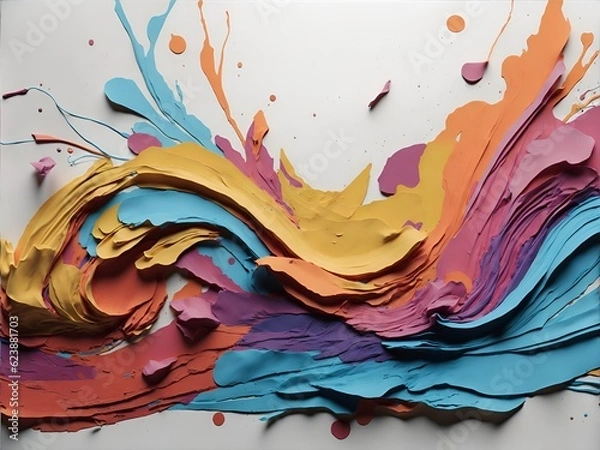 Fototapeta abstract colorful background