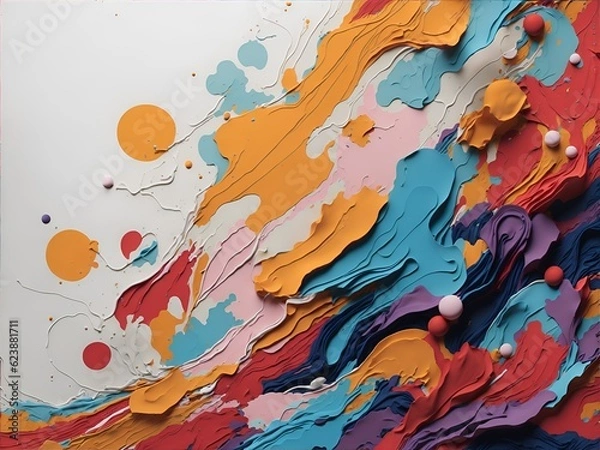 Fototapeta abstract colorful background