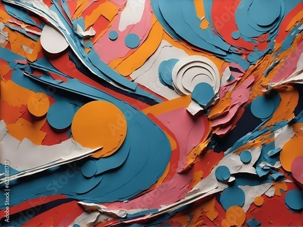 Fototapeta abstract colorful background