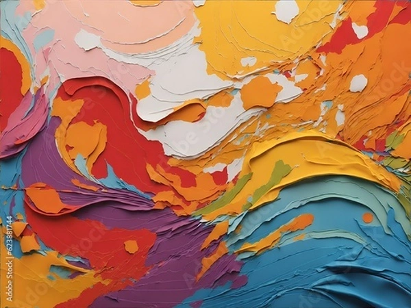 Fototapeta abstract colorful background