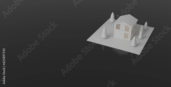 Fototapeta MAQUETA AEREA