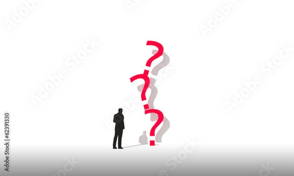 Obraz question 疑問 はてな