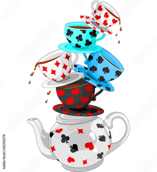 Obraz Piramida Wonder Tea Party