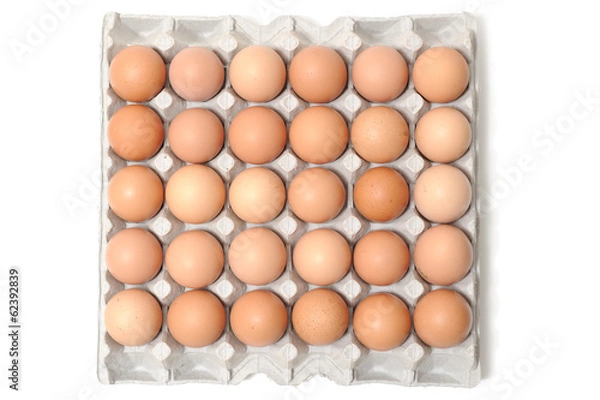 Obraz 5 x 6 egg box and eggs