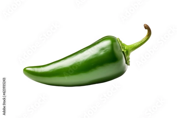 Obraz Jalapeno pepper . isolated object, transparent background