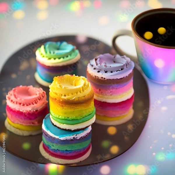 Obraz cake and dessert