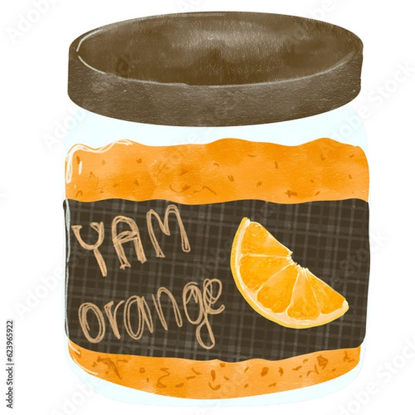 Obraz orange  jam