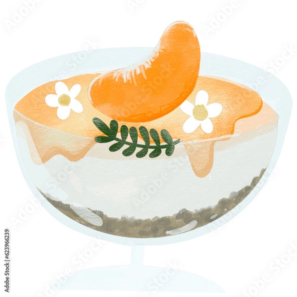 Obraz Pudding of fruit