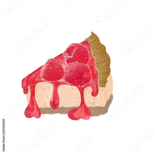 Obraz strawberry cake